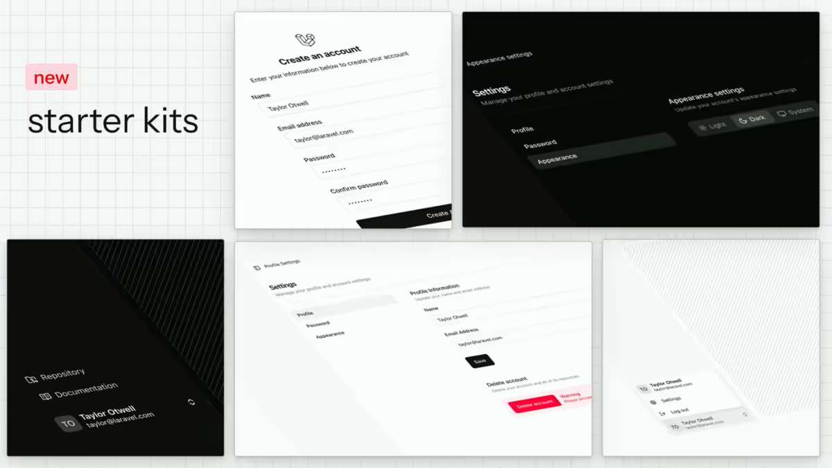 Akan Ada Starter Kit Baru untuk Laravel